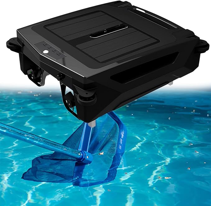 Solar Powered Automatic Robotic Pool Skimmer Cleaner
