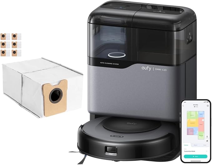 eufy Omni C20+Replacement Dust Bags