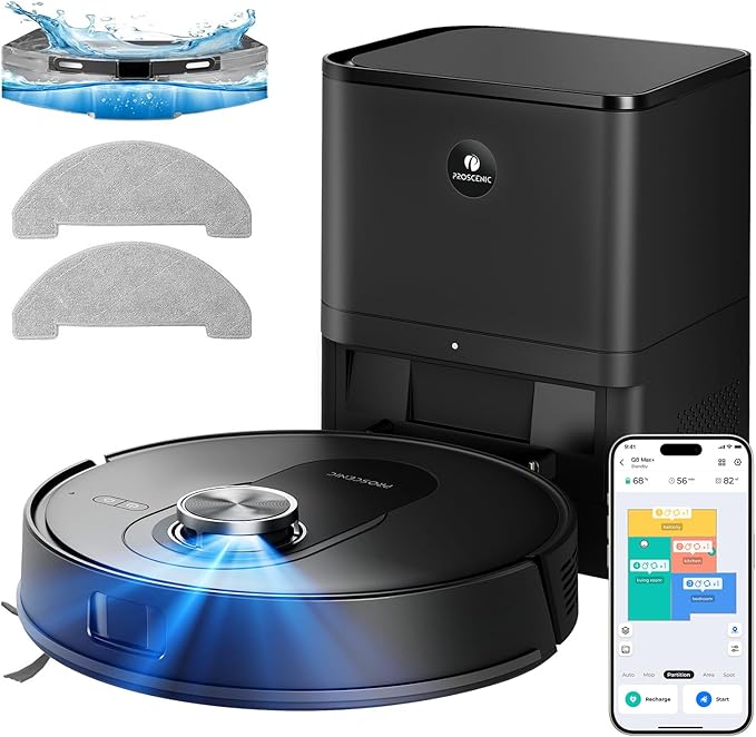 Proscenic Robot Vacuum Cleaner with Mop
