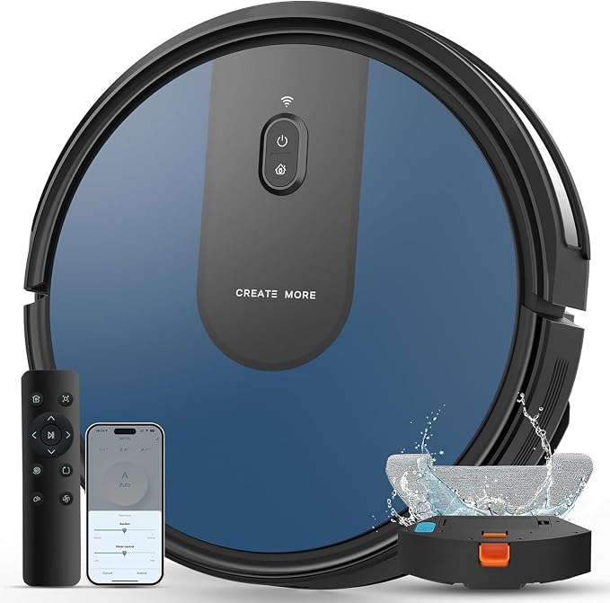 Deenkee Robot Vacuum Cleaner with Mop